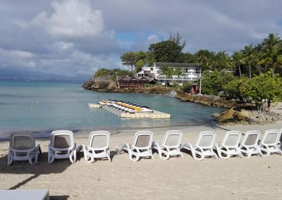 MARINEFLOOR - Ponton à jets - Base - Atmosphère - La-Créole-Beach - Guadeloupe - 2017