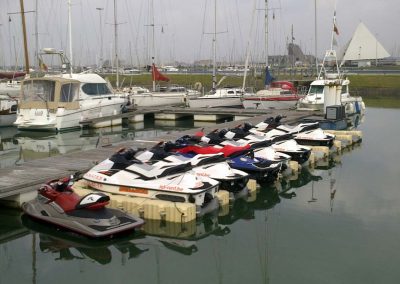 Ponton à jets – Base Nieuport Bain, Belgique – 2011