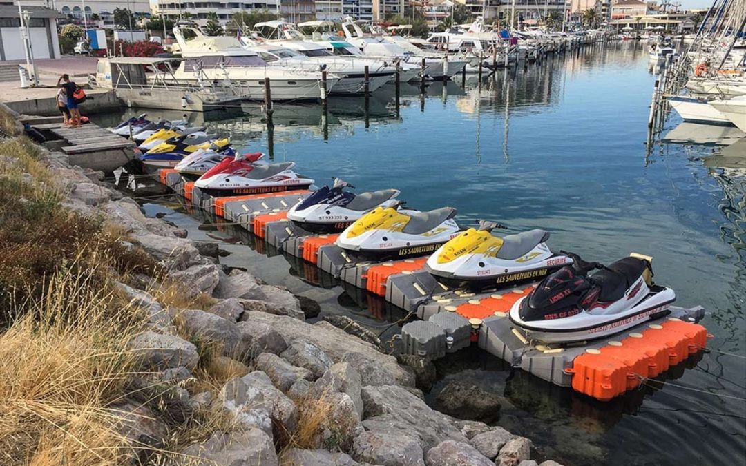 Ponton à jets – Base SNSM – Palavas les Flots – 2017