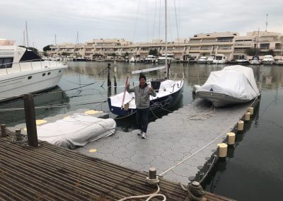 Ponton privé et base à bateau – Port Camargue – 2022