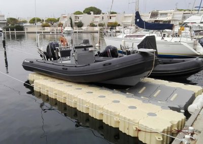 MARINEFLOOR - base à bateau de 6m - Port Camargue - 2016