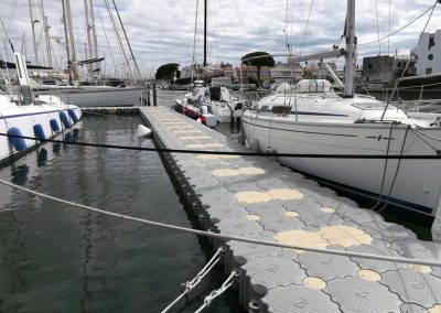 MARINEFLOOR - ponton d'amarrage - Port Camargue - 2018