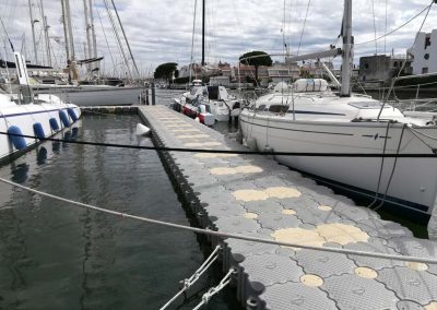 Pontons d’amarrage – Port de Plaisance de Port Camargue – 2018