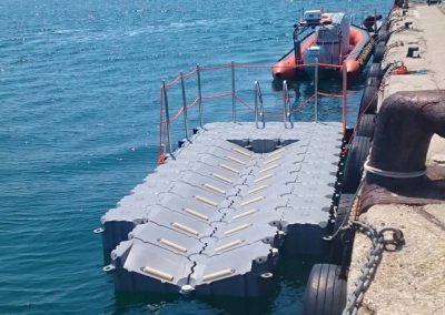 Base à bateau 6,5 m x 2,5 m – Gendarmerie Maritime – Port-de-Bouc – 2017