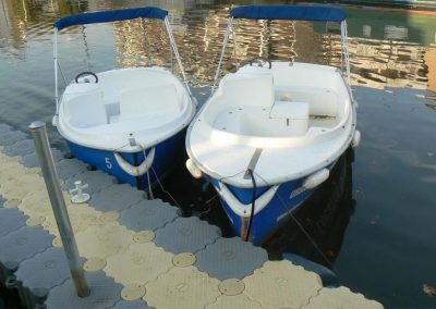 Ponton fluvial pour bateaux électriques – Rennes – 2011