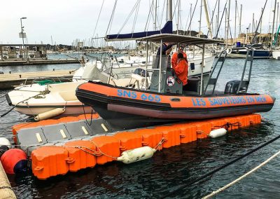 MARINEFLOOR - base à bateau - SNSM - Saint-Cyprien - 2016