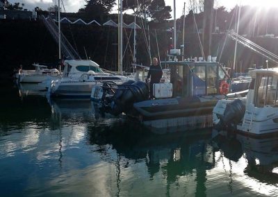 Base à bateau pour les Affaires Maritimes de 9 m x 3,5 m – Saint-Malo – 2015