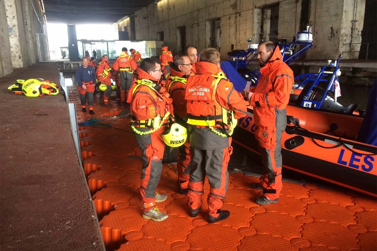 MARINEFLOOR - SNSM - centre de formation - Saint-Nazaire - 2016