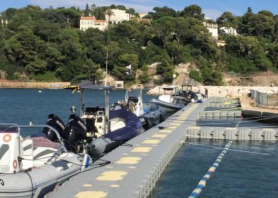 MARINEFLOOR - ponton d'embarquement - Toulon - 2018