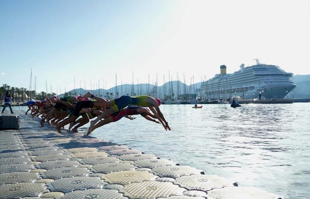 MARINEFLOOR - UNIBIS - PONTON DEPART TRIATHON -CARTHAGENA 2022