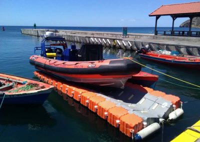 MARINEFLOOR - base à bateau - SNSM - Case - Pilote - Martinique - 2019