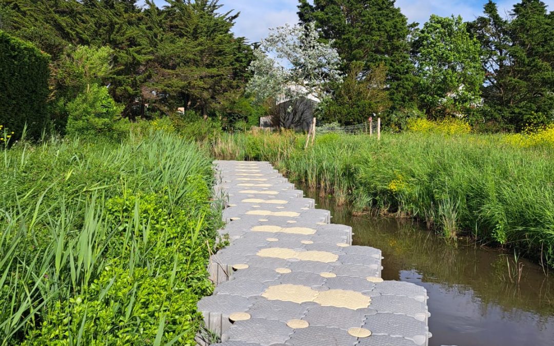 Passerelle d’accès du camping des Roussières – Noirmoutiers