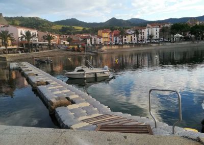 MARINEFLOOR - ponton de baignade et ponton d'amarrage - Collioure - 2019
