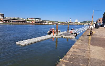 Ponton pour l’Armada de Rouen