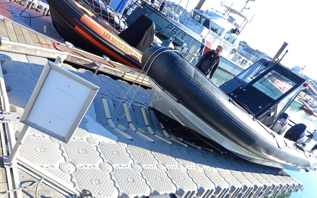 Base à bateau pour la station biologique de Dinard