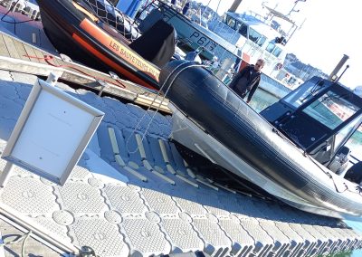 Base à bateau pour la station biologique de Dinard