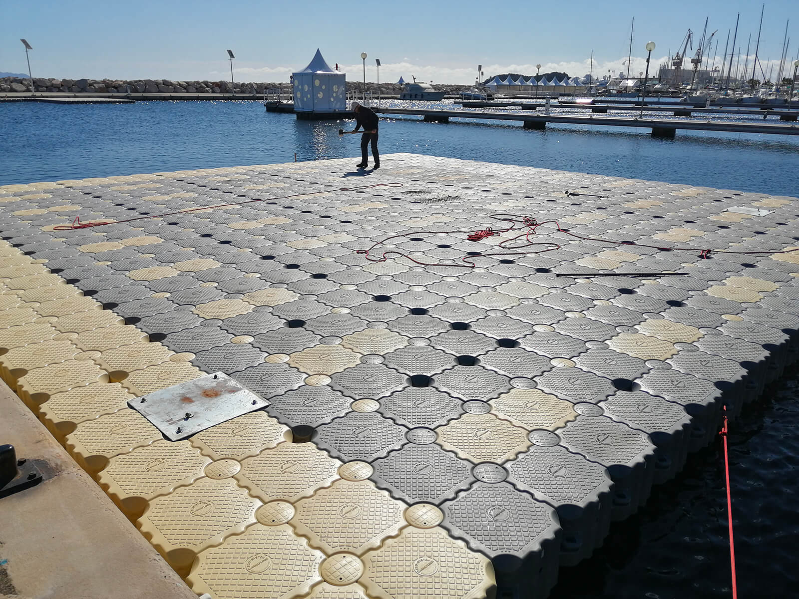 entretien ponton flottant marinefloor