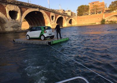 ESEAC - Marinefloor - Garona cup - Voiture flotte