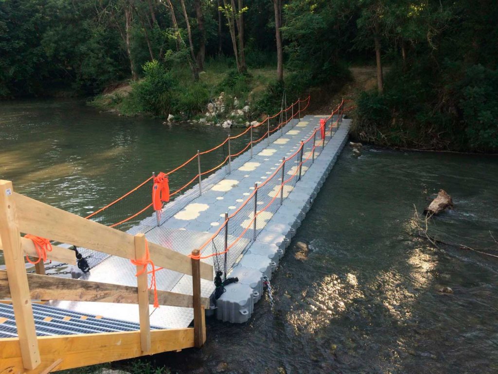 Marinefloor - Passerelle flottante - ESEAC