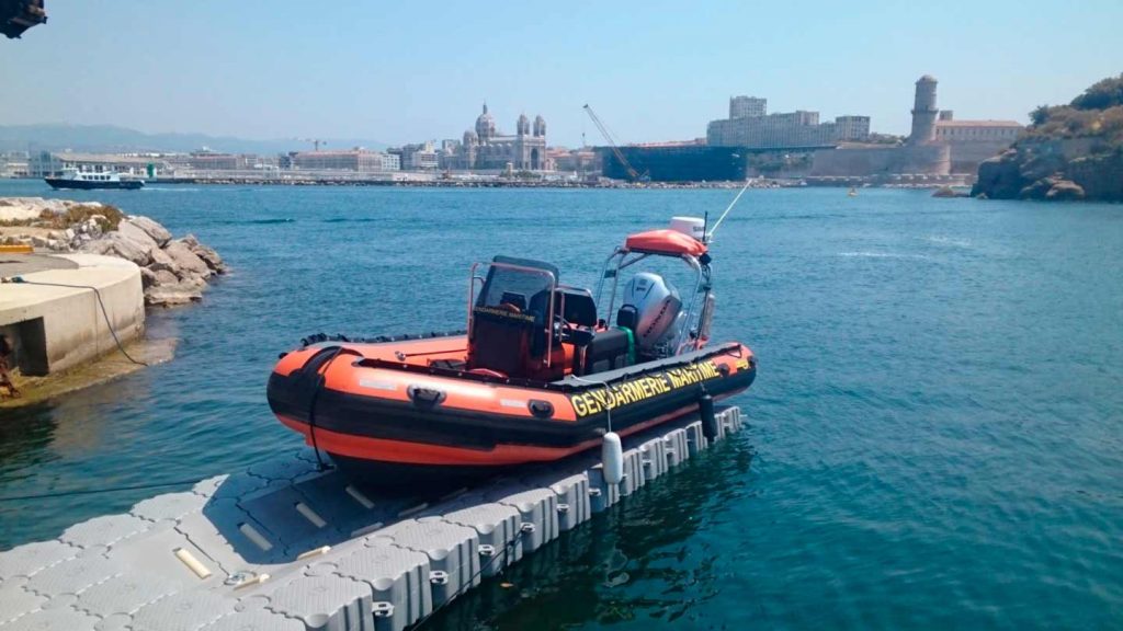 Marinefloor - Base à bateau - Gendarmerie maritime