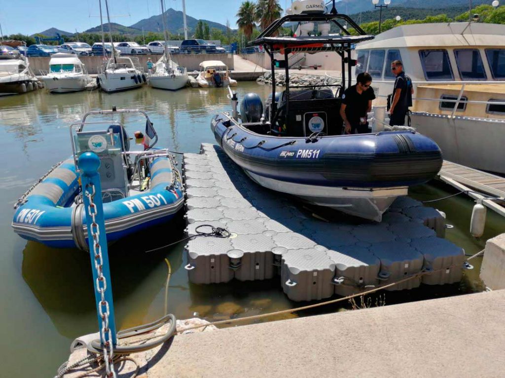 Marinefloor - Base à bateau - 6,5-x3,5m - Argeles - Parc Marin