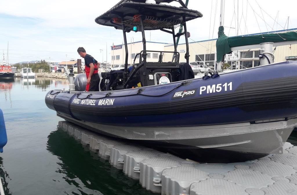 Base à bateau d’essais à Port Leucate