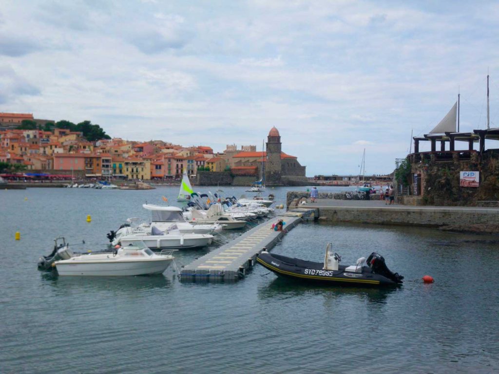 Marinefloor - Collioure ponton baignade et ponton amarrage