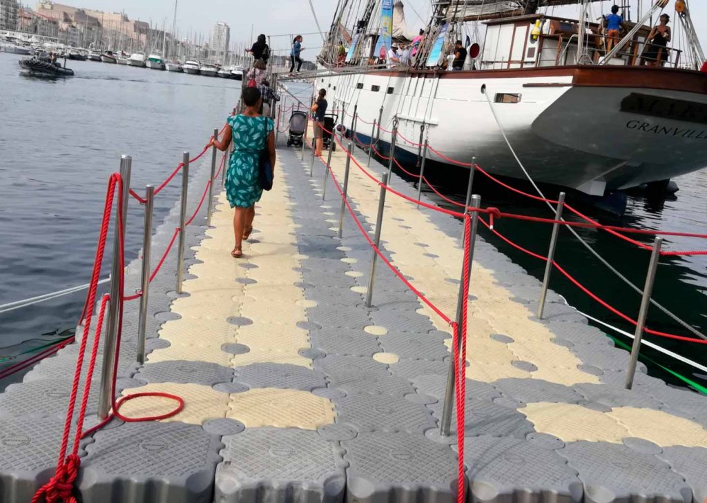 Marinefloor - Passerelle d'embarquement le Marité à marseille