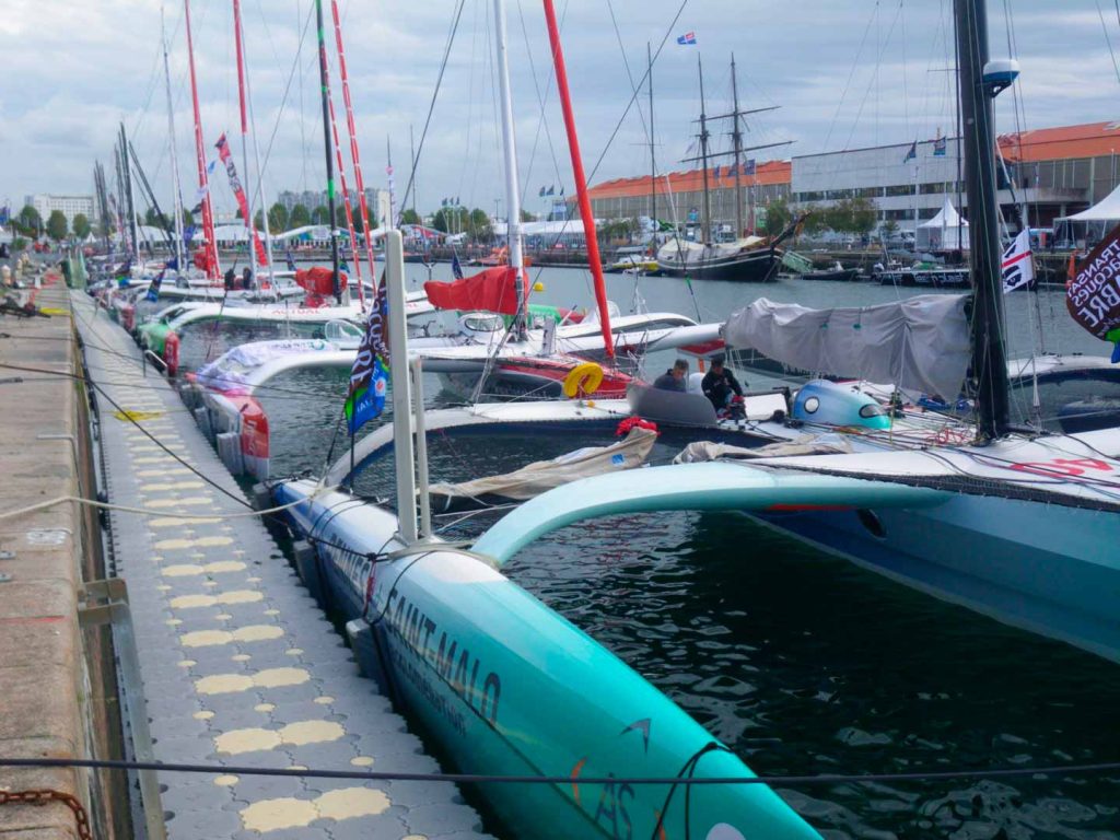 Marinefloor - Le Havre - Ponton transat Jacques Vabre