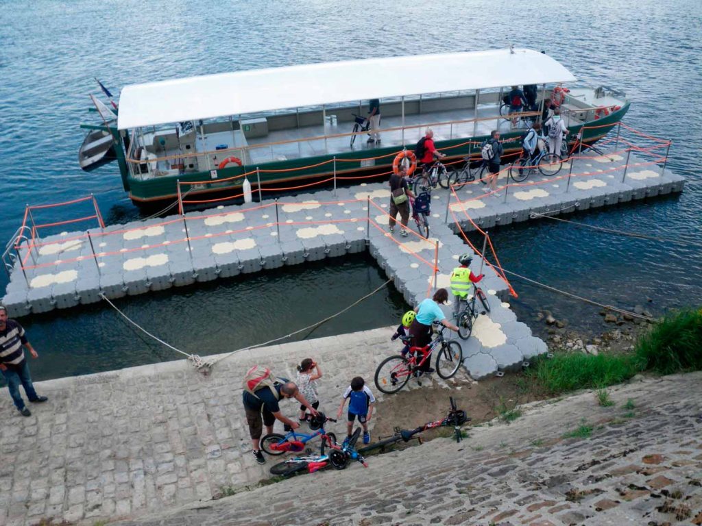 Marinefloor - Le Toureil-Loire - Ponton fluvial d'embarquement