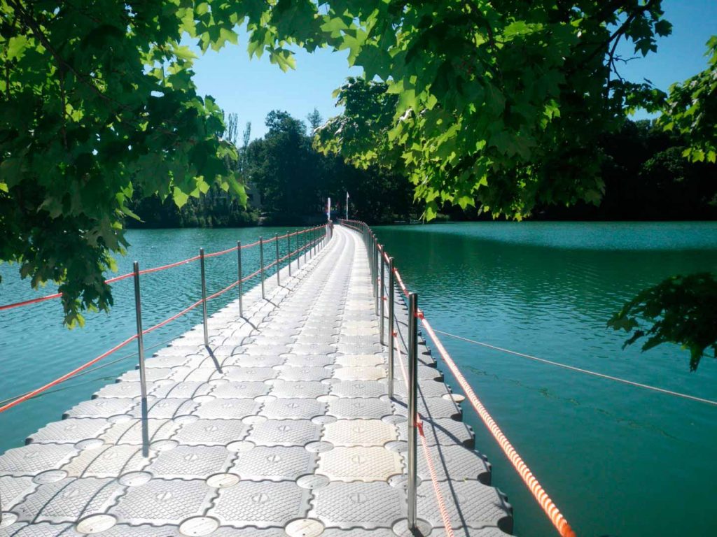 Marinefloor - Passerelle flottante - Lyon - Re Lyon Nous