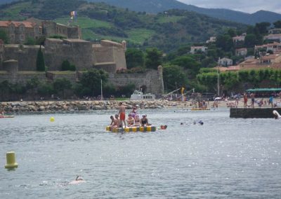 Marinefloor - Ponton amarrage et baignade à collioure