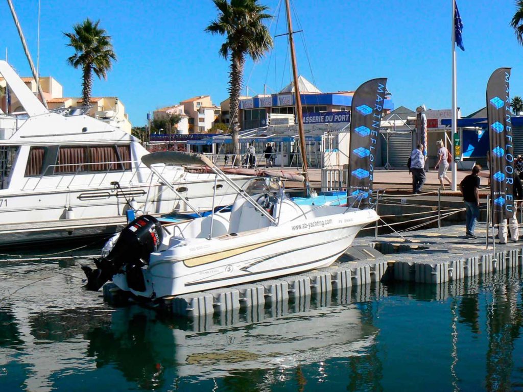 Marinefloor - Base à bateau - Port-Leucate