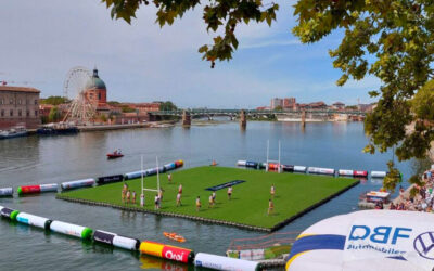 Terrains sportifs flottants : quand le sport prend l’eau avec Marinefloor