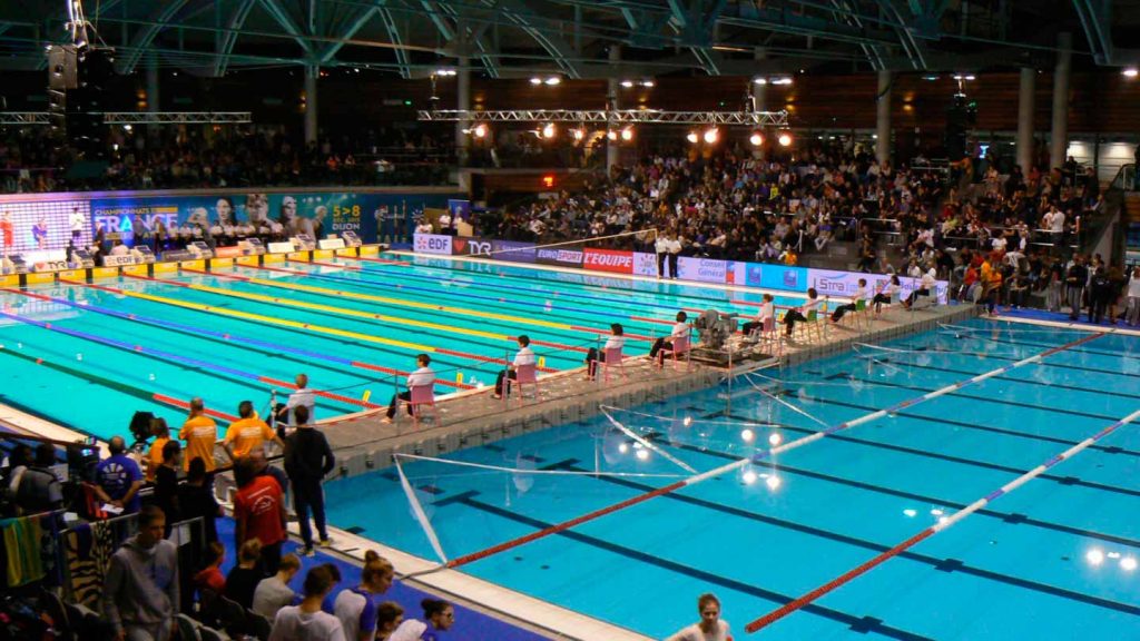 Marinefloor - Terrains sportifs et piscines - Dijon - Championnat de France de natation