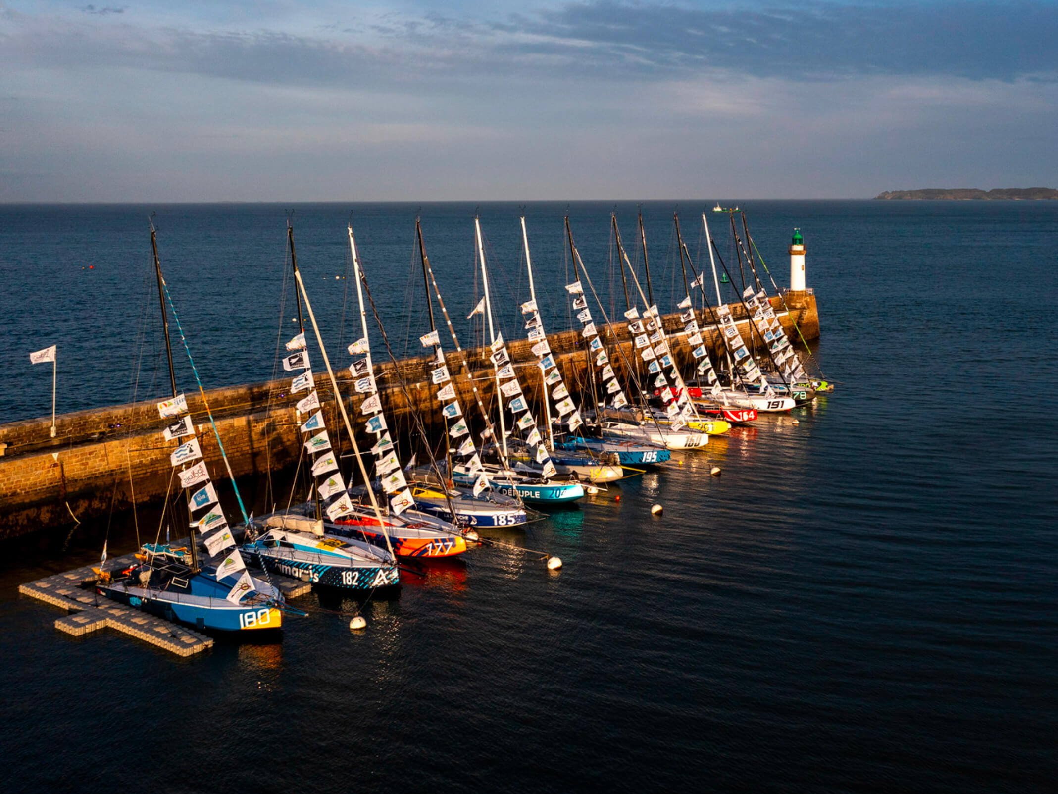 niji 40 la transat des vents à Belle Ile en Mer 
