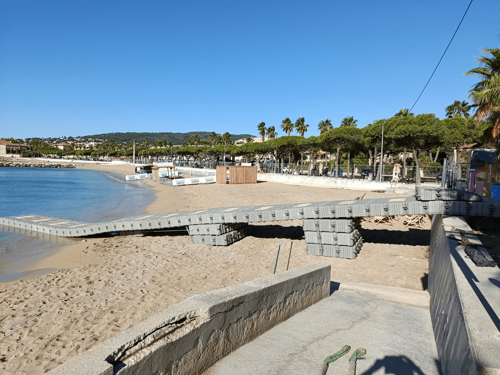 installation ponton flottant marine floor europe à la ciotat