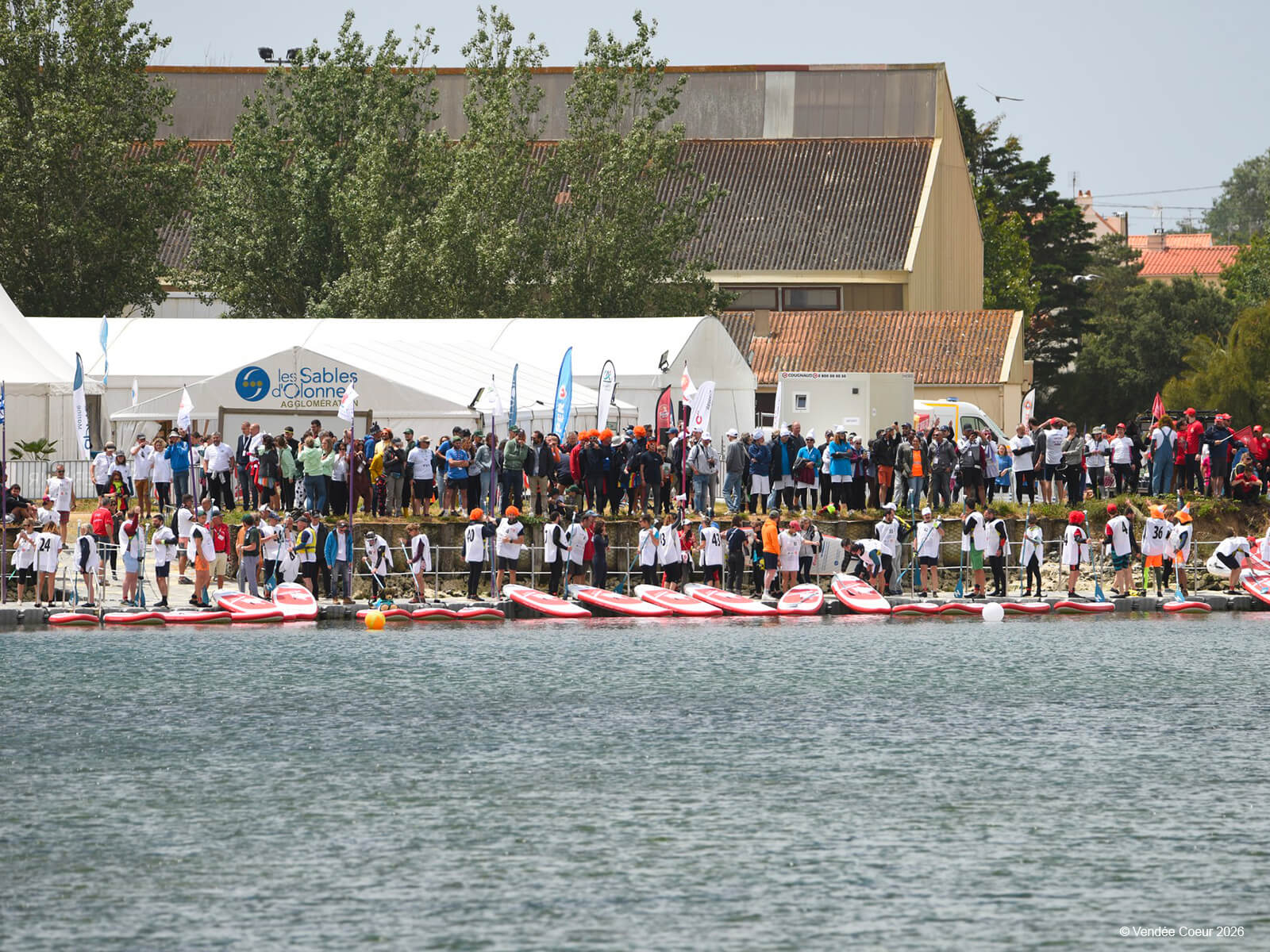 structure flottante marinefloor evenement sportif vendee coeur 2026