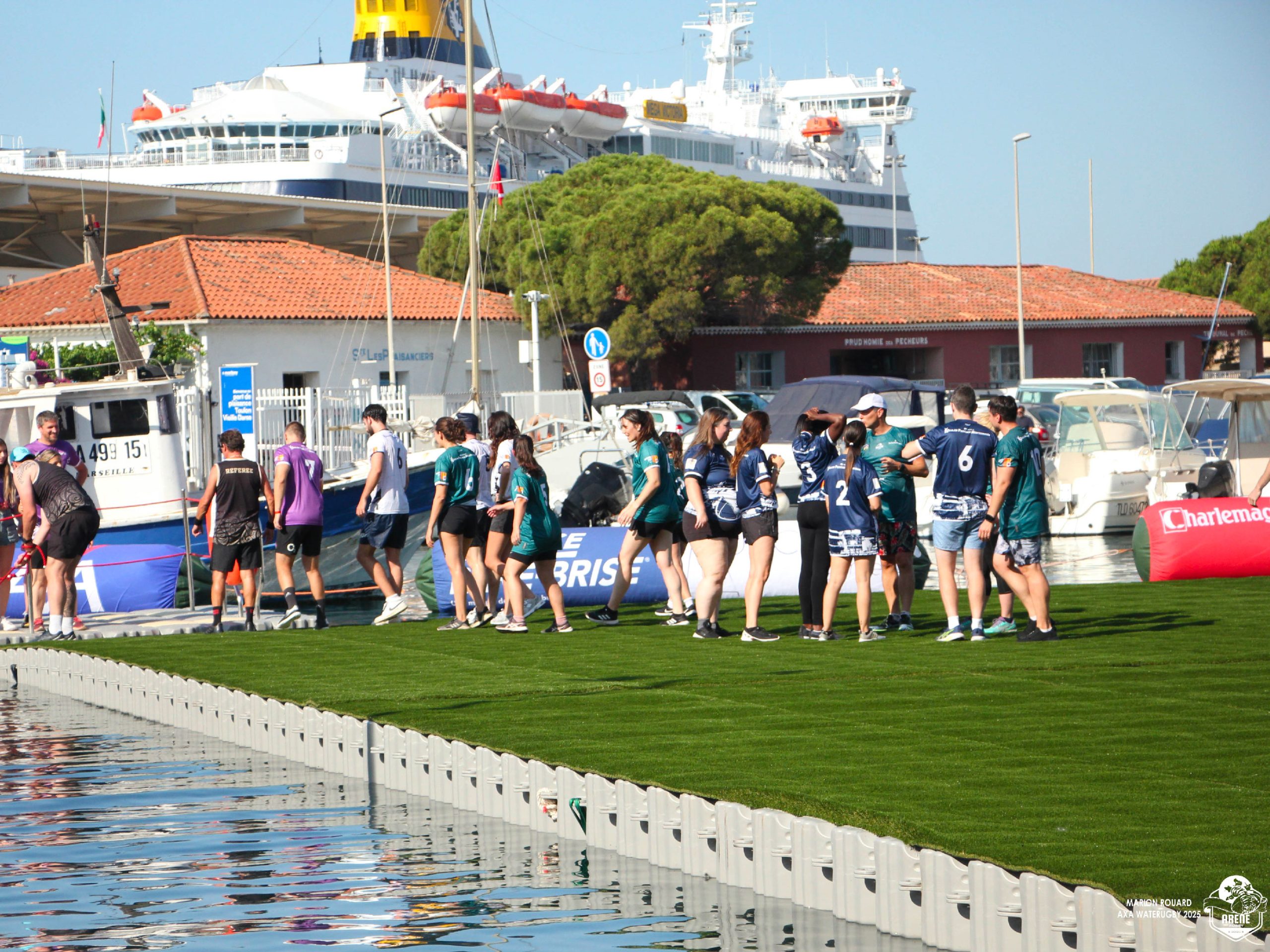 terrain flottant waterugby 2025 toulon